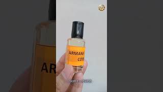 Attar  ARMANI BLACK CODE Attar  12ml 600  Noor E Sahar attar perfume perfumecollection [upl. by Leilamag775]