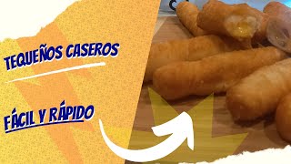 Tequeños Caseros rápidos y deliciosos [upl. by Brew]