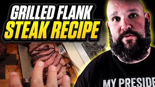 Perfect Flank Steak EACH TIME  Marinade and Grill Recipe [upl. by Ailhat239]