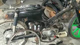 Restore Honda C70 CDI [upl. by Ayik858]