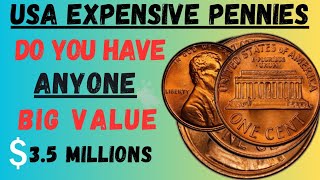 RARE AND EXPENSIVE PENNIES IN MILLIONS OF DOLLARS  DO YOU HAVE THESE PENNIES WATCH BIG UPDATE [upl. by Arat]