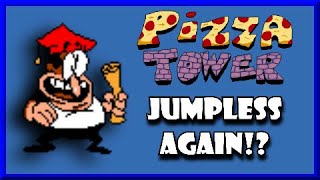 Can you beat Pizza Tower without jumping REVISITED [upl. by Hgielah269]