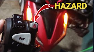 Plug and Play na Left Handle Hazard Switch para sa Honda Click  Moto Arch [upl. by Analed805]