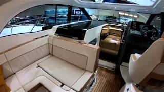 Jeanneau Leader Yacht boot 2019 Duesseldorf 02 2019 NEU 4k [upl. by Ekul561]