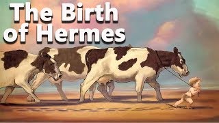 The Birth of Hermes and How He Stole the Cattle of Apollo  Greek Mythology [upl. by Pesvoh]