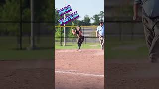 SlowMo Mastery Shortstop Showdown on Ground Ball Fastpitch [upl. by Nathanoj370]