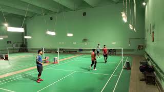 AVINASH amp AYUSH vs PRASHANT amp ABHISHEK WINNER BADMINTON DOUBLES MATCH 1 IIT ROORKEE [upl. by Prescott]