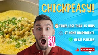 EASY CHICKPEASY The best chickpea curry you’ve ever tried [upl. by Dowski924]