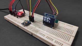 Arduino With MLX90614 and OLED Display [upl. by Pool613]