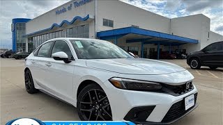 New 2024 Honda Civic Hatchback Tomball TX Houston TX HTRE031809 [upl. by Bridge]