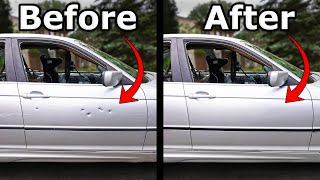 How to Repair and Remove Dents from your Car DIY [upl. by Ardyaf90]