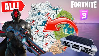 All THE FOUNDATION QuestsChallenges Device Seismometers Jammers Camerasetc in Fortnite [upl. by Rebor]