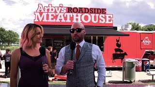 Arbys Food Truck at the ELEAGUE SemiFinals [upl. by Luckett]