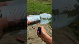 Survival Skills Waterproof Container in Extreme Conditions survival lifehacks camping [upl. by Nerral]