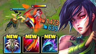 AKALI BUT IM AN AD ASSASSIN THAT ONESHOTS TANKS THIS IS BROKEN [upl. by Aisor]