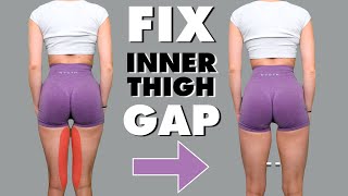 14 DAY INNER THIGH GAP Workout Challenge  Burn Inner Thigh Fat At Home  No Equipment [upl. by Anoed]