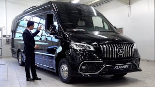 2024 Mercedes Sprinter VIP Luxury KING VAN  Full Review Interior Exterior [upl. by Noyahs]