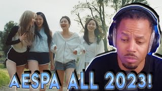 aespa Welcome To MY World Feat nævis MV REACTION [upl. by Akinehs]