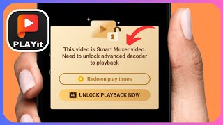 How to fix quotthis video is smart muxer video need to unlock advanced decoder to playbackquot [upl. by Anitnahs]