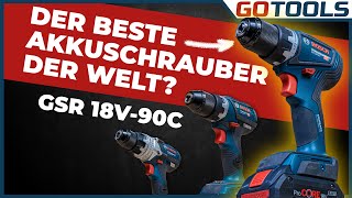 Der weltbeste Akkuschrauber Bosch GSR 18V 90 C Mit Verlosung [upl. by Krein403]