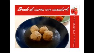 Non cercherai altre ricette di Brodo di Carne con Canederli amp Speck dopo aver visto questa [upl. by Kaleb]