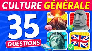 35 Questions de GÉOGRAPHIE 🌍🧠🤔 Teste ta CULTURE GÉNÉRALE [upl. by Ellehcirt]