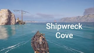 Cultist Clue Location  Sunken Ship North of Thera  Assassins Creed Odyssey [upl. by Halford]