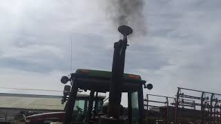 John Deere 4030 getting fired up [upl. by Irehc]