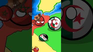 COUNTRYBALLS history of Morocco shorts compilationcountryballs history كراتالدول تاريخ المغرب [upl. by Obau652]