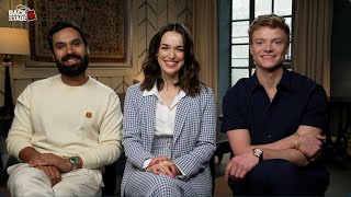 Backstage with SUSPICION stars Kunal Nayyar Elizabeth Henstridge amp Tom Rhys Harries  AppleTV [upl. by Bonner]