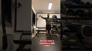 Attivazione muscoli spalla con manubri [upl. by Kursh]