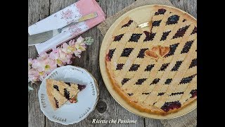 Crostata con confettura ricetta perfetta con frolla allolio  Ricette che Passione [upl. by Llirrehs43]