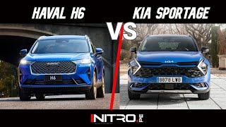 Comparativo Haval H6 vs Kia Sportage  ¡Dos SUV medianas con motor turbo [upl. by Garrity]