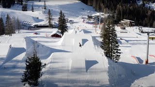 DOLOMITI SUPERSKI  Homeruns with Simon Gruber at Snowpark Alta Badia [upl. by Zampardi733]