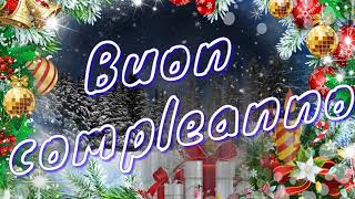 Video auguri di buon compleanno da mandare su whatsapp [upl. by Eolande904]