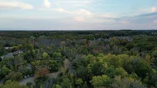 🍁🇨🇦 BoisdeLÎleBizard Nature Park  Canada  4K Drone Shot Explore MTL  Explore the World [upl. by Bonar]