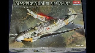 Academy 148 Messerschmitt BF 109G6 Step by Step build part 1 [upl. by Ermey]