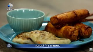 Reteta in 5 minute  Pachetele de primavara O reteta de post delicioasa si usor de preparat [upl. by Carmelo]