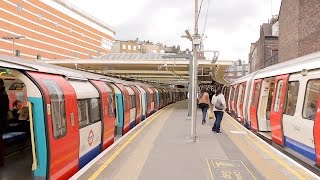 London Underground Local and Express Trains on the Jubilee and Metropolitan Lines  Part I [upl. by Nyroc]