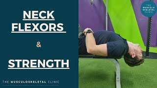 Advanced neck flexor strengthening  The MSK Physio [upl. by Leandro192]