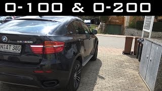 BMW X6 M50d  Acceleration ONBOARD 0100kmh 0200 kmh [upl. by Rogerson]