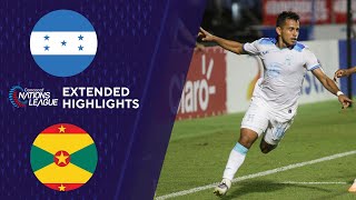 Honduras vs Grenada Extended Highlights  CONCACAF Nations League  CBS Sports Golazo [upl. by Kopaz]