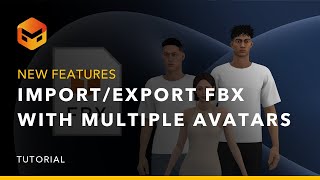 Marvelous Designer 122 New Features ImportExport With Multiple Avatars [upl. by Lorola243]