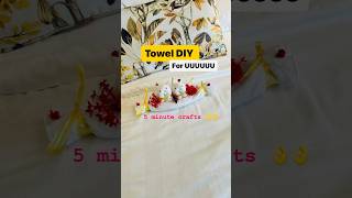 👆DIY towel folding art diy towelfolding towelart diyprojects yt [upl. by Bull907]