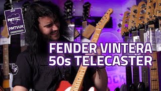 Fender Vintera 50s Telecaster Demo [upl. by Eiclud]