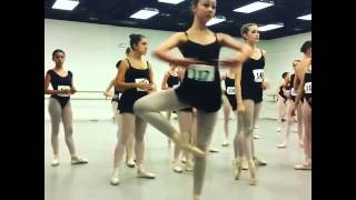 Sophia Lucia 9 Pirouettes En Pointe [upl. by Eterg]