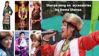 Sherpa song on accessories by Doma Sherpa [upl. by Ambrosane749]