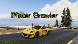 CUSTOM PFISTER GROWLER  GTA ONLINE [upl. by Platt]