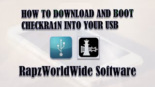 How To Boot Checkra1n Into Your USB amp Use It On Windows [upl. by Mcgaw]