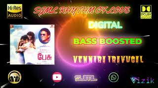 Vennira Iravugal  Pesu  Yuvan Shankar Raja  Bass Boosted  Hi Res Audio Song [upl. by Heda]